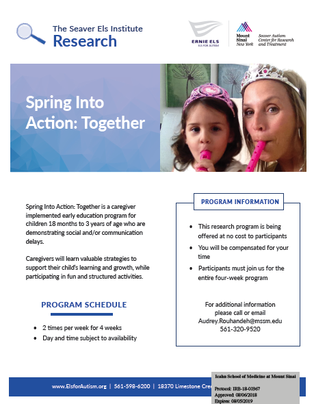 Spring Into Action Flyer