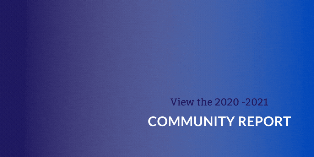 2021 Community report promo