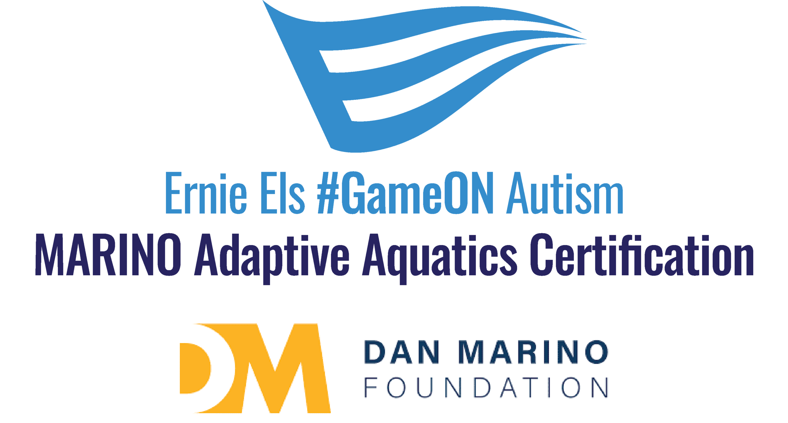 Ernie Els #GameON Autism MARINO Adapted Aquatics Certification